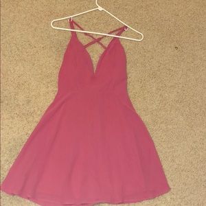 Pink Charolette Russe Homecoming Dress